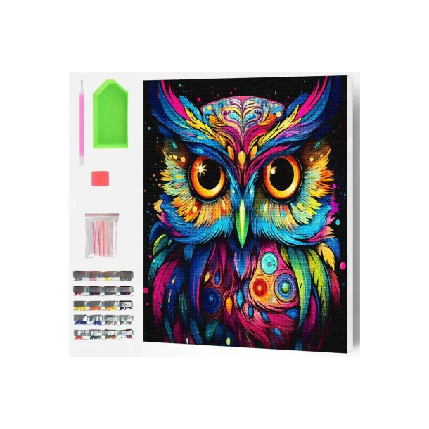 SPLAT PLANET Diamond art p lrred 30x40cm, ugle