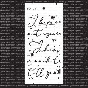 Gummiapan Stencil No. 78