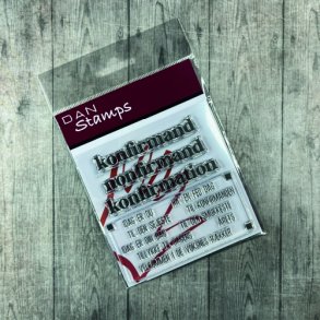 Akrylstempel Konfirmand Dan Stamps