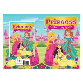 Malebog A4 Princess 2  16 sider