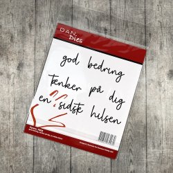 Dan Dies God bedring, t�nker p� dig.... D8