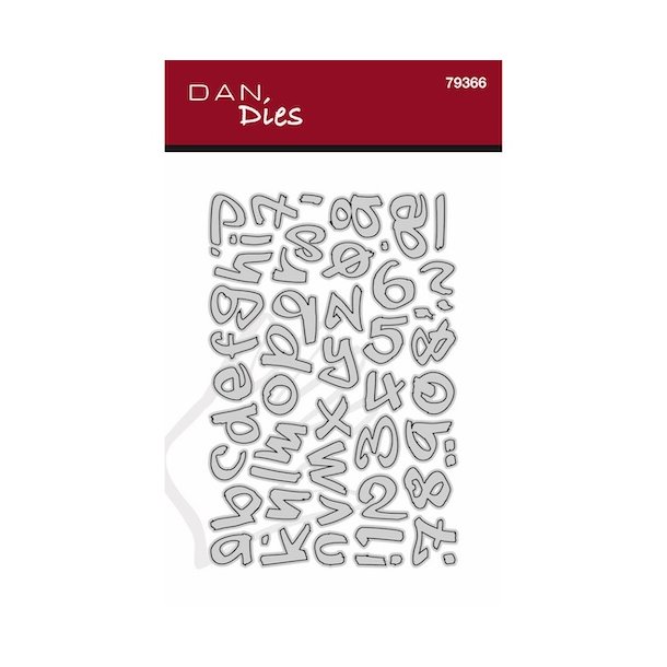 Dan die Graffitti alfabet - Stort 