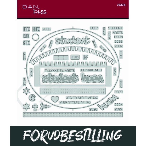 Die Rund �ske tilbeh�r-Hue/�ske Dan dies FORUDBESTILLING P� LAGER SIDST I MARTS