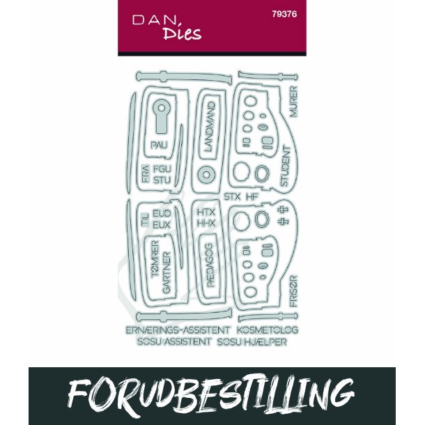 Die Til og fra hue Dan dies FORUDBESTILLING P� LAGER SIDST I MARTS