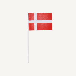 Flag 30cm 10stk Danmark
