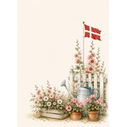 Papirblok A6 F�dselsdagsidyl - Luna Hobby