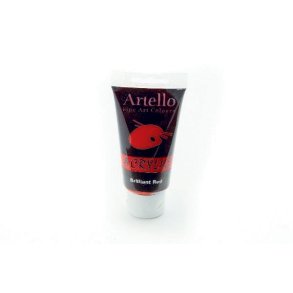 Artello akryl maling Brilliant red 75ml