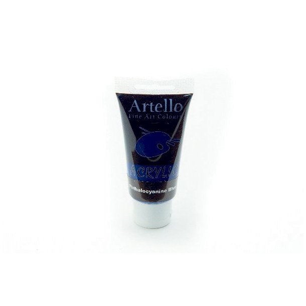 Artello akryl maling Phthalocyanine blue 75ml