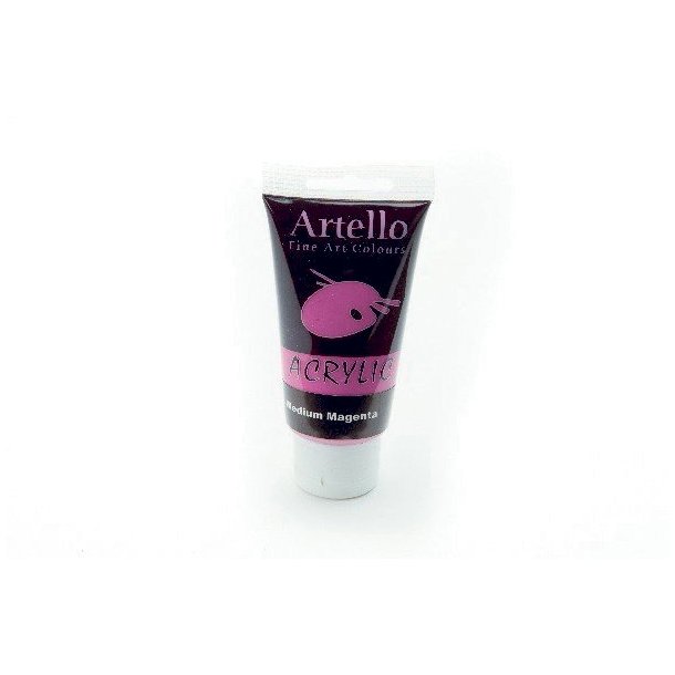 Artello akryl maling Medium Magenta 75ml