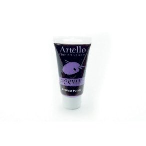 Artello akryl maling Brilliant Purple 75ml