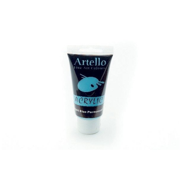 Artello akryl maling Light Blue Permanent 75ml