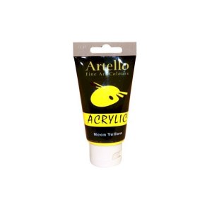 Artello akryl maling Neon Yellow 75ml