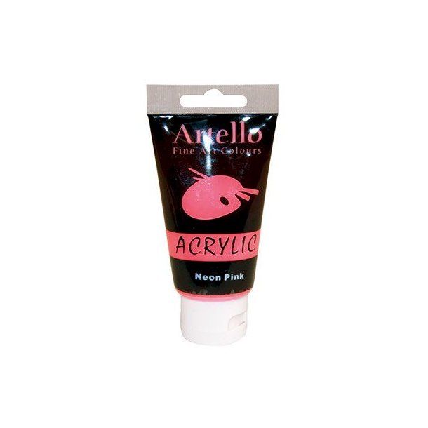 Artello akryl maling Neon pink 75ml