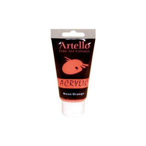 Artello akryl maling Neon Orange 75ml