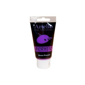Artello akryl maling Neon Purple 75ml