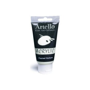 Artello akryl maling Pastel Yellow 75ml 