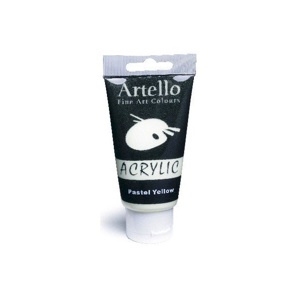 Artello akryl maling Pastel Yellow 75ml 