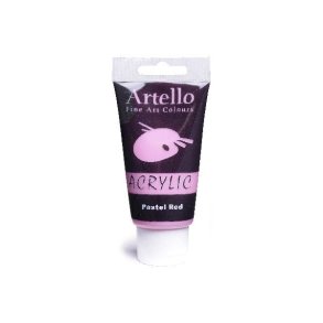 Artello akryl maling Pastel Red 75ml