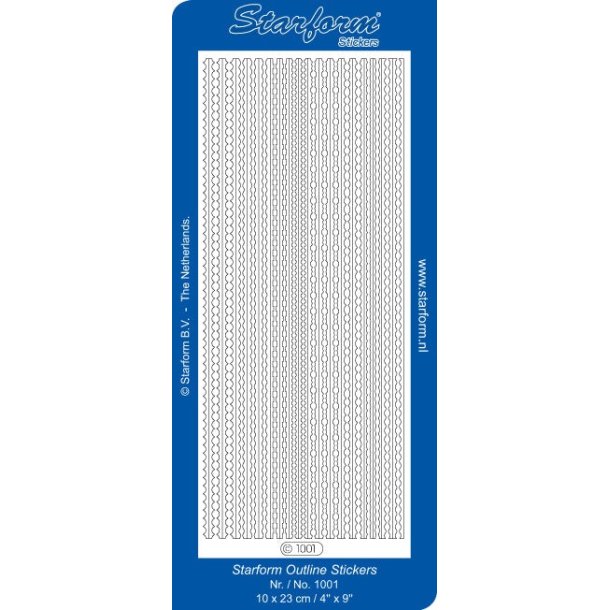 Stickers border 1001 starform Slv