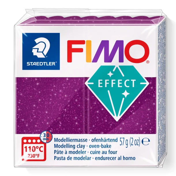 FIMO Effekt Galaxy Purple 57 gr.