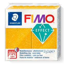 FIMO Effect "Glitter Guld 112" 57 g.
