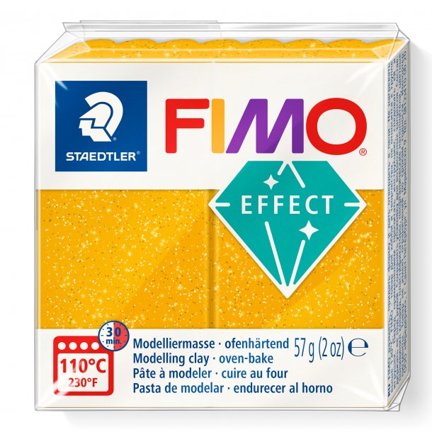 FIMO Effect "Glitter Guld 112" 57 g.