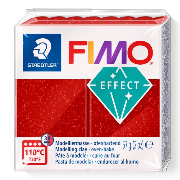 FIMO Effect "Glitter Rd 202" 57 g.