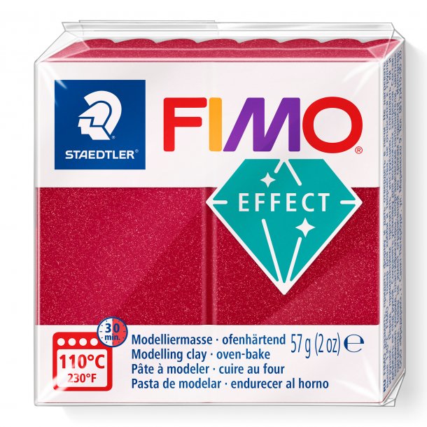 FIMO Effect "Metallic Ruby rd 28" 57 g.