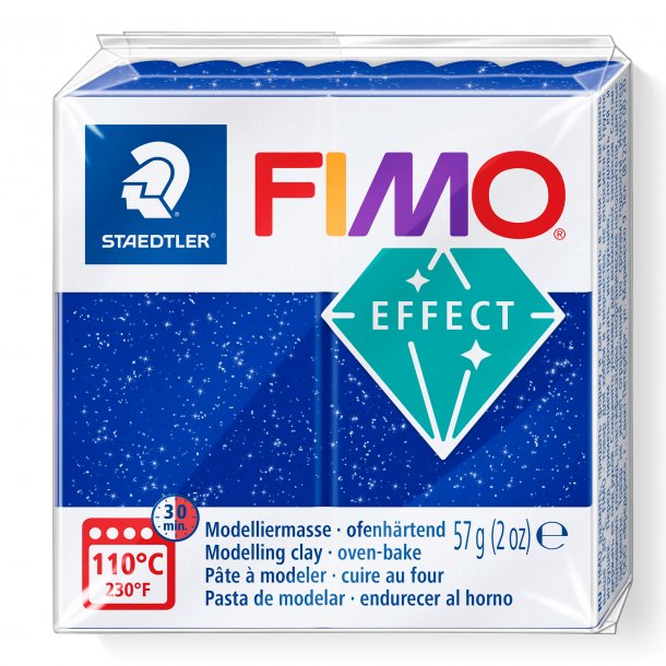 FIMO Effect "Glitter Blue 302" 57 g.