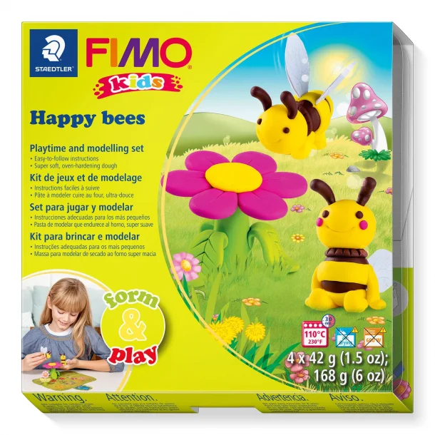 Fimo st kids Happy Bees