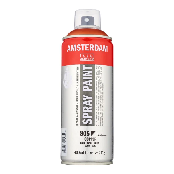 AMSTERDAM Spray paint 400 ml Copper 805