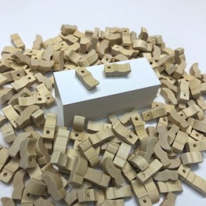 Tr�sko svenske natur m/hul 16mm 10par