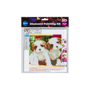 Diamond Painting 20 x 20cm. HUND