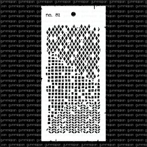 Stencil No. 81 gummiapan 10x 21cm