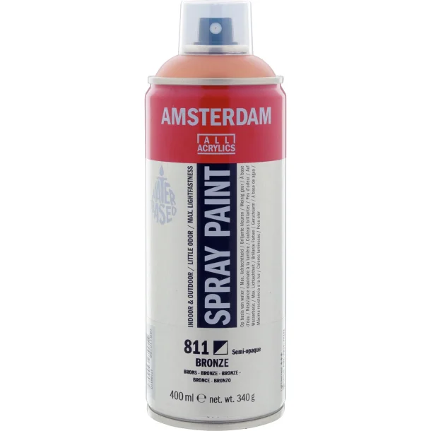 AMSTERDAM Spray paint 400 ml Bronze 811