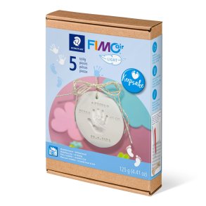 Fimo Air minde aftryks s�t fod/h�nd