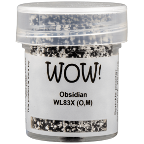 WOW Embossingpulver Obsedian  WL83X