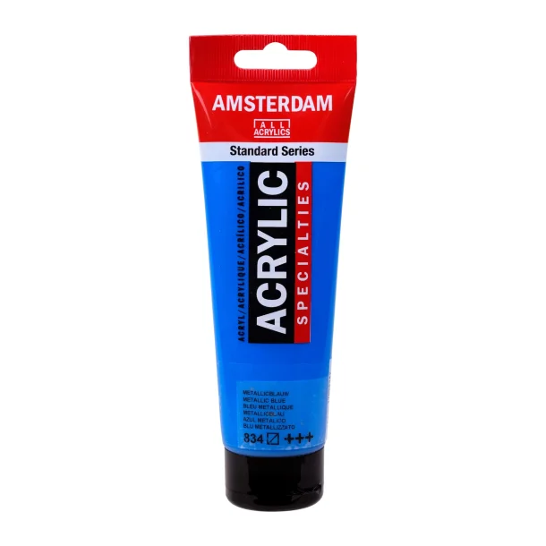 Amsterdam Akrylmaling 120 ML. Metallic Blue 834