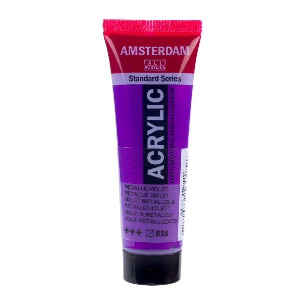 Amsterdam Akrylmaling 20 ML. Metallic Violet 835