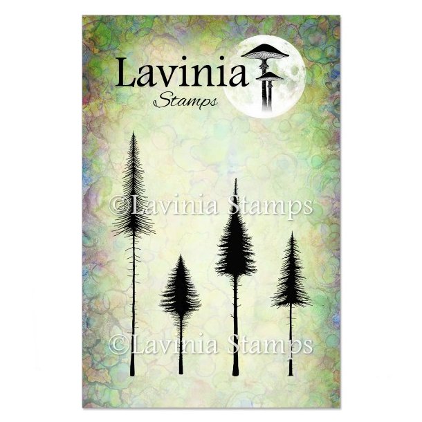 Small Pine Trees Stamp LAV836