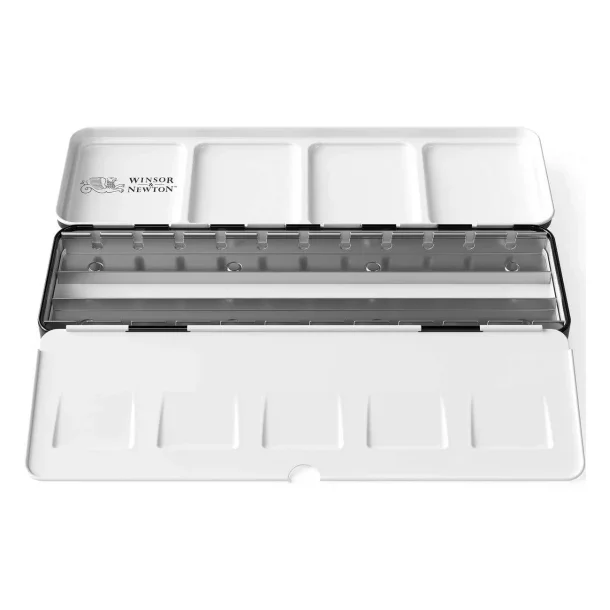 Winsor Newton Watercolour proff. half-pan travel tin, empty