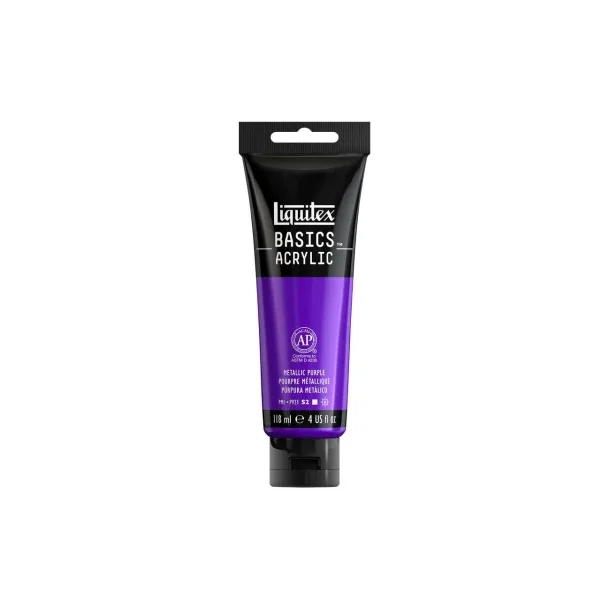 Acrylmaling Basics LIQUITEX 118ML metallic purple