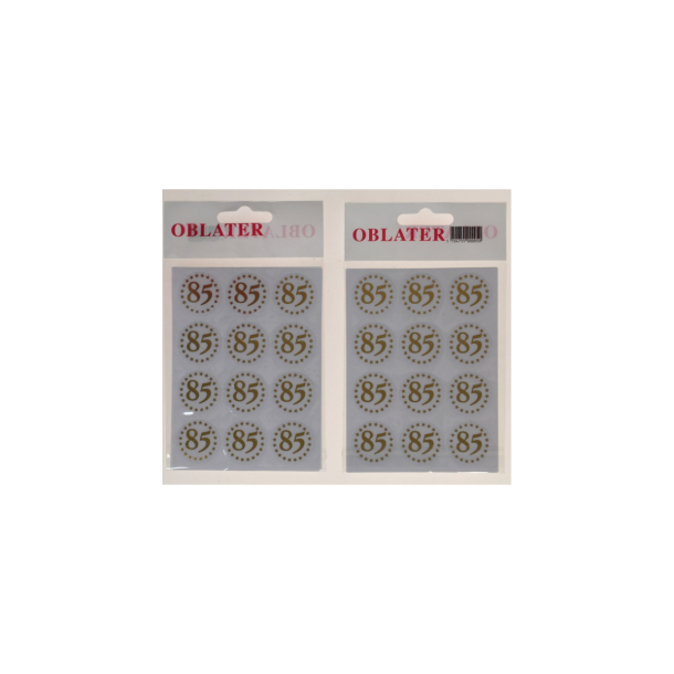 Oblater 85 med stjerner 24stk