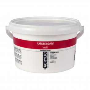 Amsterdam Akrylmaling Titanium White 2500 ML