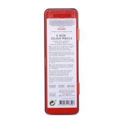 Neon Farveblyanter 6 stk Bruynzeel