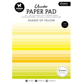Studio Light Unicolor paper pad 
