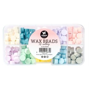 Studio Light Wax Beads 10 colors Pastels SL-ES-WAX03 10 farver