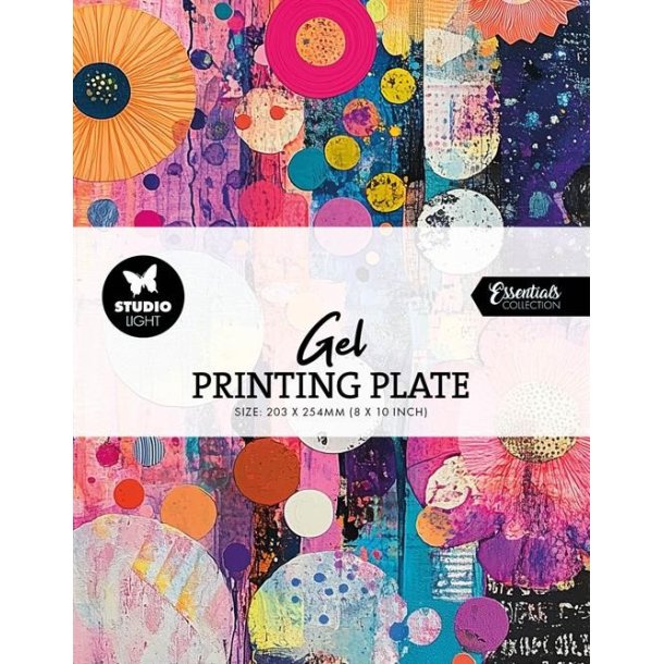 Gel printing plate 8x10" Studio Light