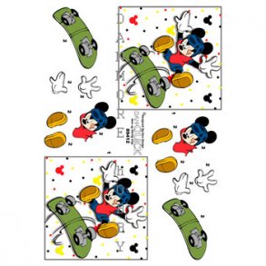 3D ark Mickey p skateboad M19