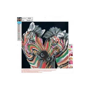 Diamond Painting 30 x 30cm. ZEBRAER